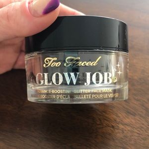 Too Faced Glow Job glitter face mask